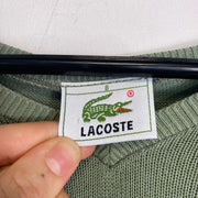 Green Lacoste Knit Sweater Jumper 2XL