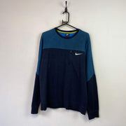 Navy Nike Sweatshirt Women's Large