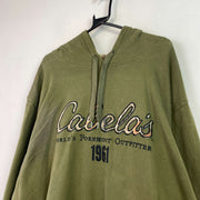 Green Cabela Hoodie Men's XXXL