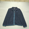 Navy North Face Sherpa Fleece Jacket Men's Medium