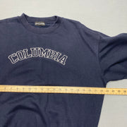 Navy Columbia Sweatshirt Women's Large