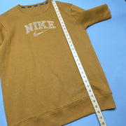 Orange Reworked Sweatshirt Men's Medium