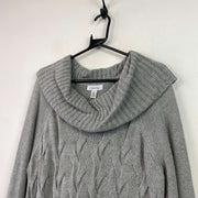 Grey Calvin Klein Knitwear Sweater Women's Large