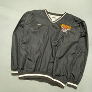 Vintage Black Windbreaker Men's Medium