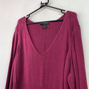 Red Calvin Klein Knitwear Sweater Women's XXXL