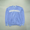 Blue Embroidery Sweatshirt Men's medium