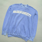 Blue Embroidery Sweatshirt Men's medium