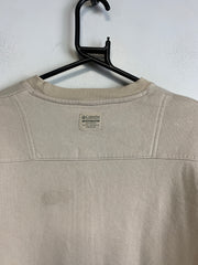 Cream Columbia Sweatshirt Men's Small