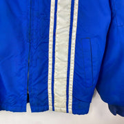 Vintage Blue Racing USA Jacket Bomber Large