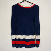 Navy Tommy Hilfiger Crewneck Knitwear Sweater Womens Small