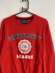 Red University Sweatshirt Women's Medium