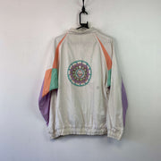 Vintage Multicolour Windbreaker Men's Large