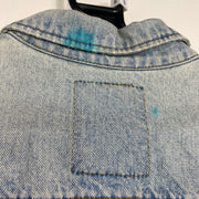 Blue Warrior Denim Jacket y2k Womens Small