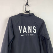 Black Vans Baseball Jacket Men's Medium