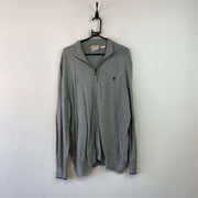 Grey Timberland zip up Jumper Men's XXL