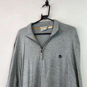 Grey Timberland zip up Jumper Men's XXL