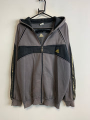 Bootleg Grey Adidas Hoodie Men's Large