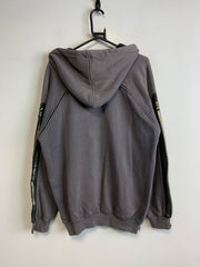 Bootleg Grey Adidas Hoodie Men's Large