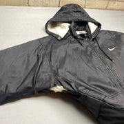 Vintage 90s Black Nike Jacket Men's Large