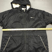 Vintage 90s Black Nike Jacket Men's Large