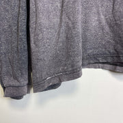 Grey Graphic Longsleeve T-Shirt Large