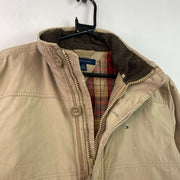 Brown Tommy Hilfiger Jacket Men's Large