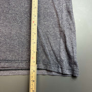 Grey Graphic Longsleeve T-Shirt Large