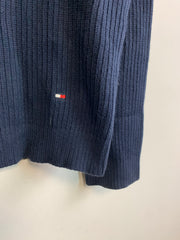 Navy Tommy Hilfiger Knitwear Sweater Men's Small