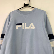 Light Blue Fila Sweatshirt Women's XL