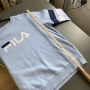 Light Blue Fila Sweatshirt Women's XL