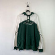 Green and White NFL Jets Football Hoodie Men's XXL