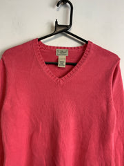 Peach Pink L.L.Bean Knitwear Sweater Women's Small