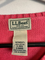 Peach Pink L.L.Bean Knitwear Sweater Women's Small