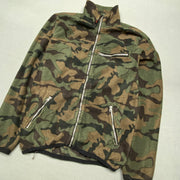 Camo Fleece Jacket Men's Small