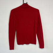 Red Lauren Ralph Lauren Turtle Neck Sweater Womens Small