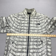 Grey North Face Jacket Men's Small