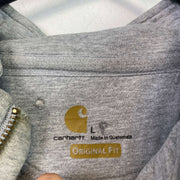 Grey Carhartt Hoodie Men's Large