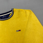 Yellow Tommy Jeans Sweatshirt Men's Large