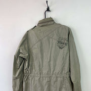 Grey Quiksilver Utility Jacket Men's Medium