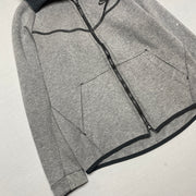 Grey Nike Track Jacket Men's Medium