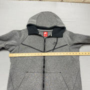 Grey Nike Track Jacket Men's Medium