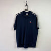 00s Navy Adidas Polo Shirt Men's Medium