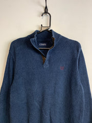 Navy Chaps Knitwear Sweater Men's Medium