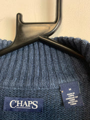 Navy Chaps Knitwear Sweater Men's Medium