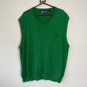 Green Chaps Sweater Vest Mens XXL