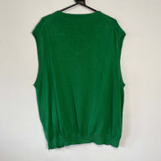 Green Chaps Sweater Vest Mens XXL