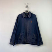 Navy Tommy Hilfiger Harrington Jacket Men's Large