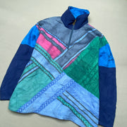 Vintage Multicolour Fleece Men's Large