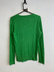 Green Tommy Hilfiger Jumper Women's Large