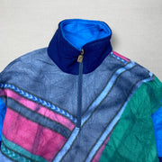 Vintage Multicolour Fleece Men's Large